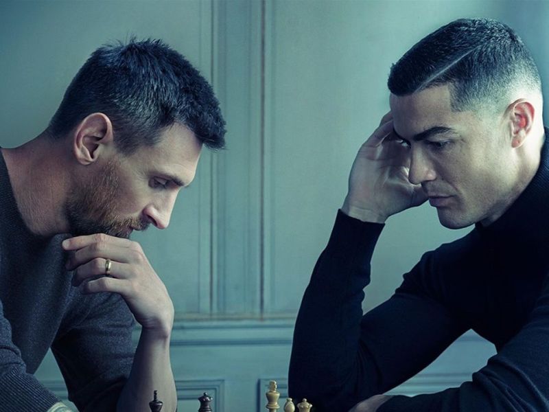 Messi dan Ronaldo berfoto&nbsp;bersama